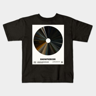 minimal_Snowpiercer Barcode Movie Kids T-Shirt